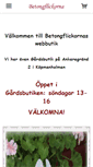Mobile Screenshot of betongflickorna.se